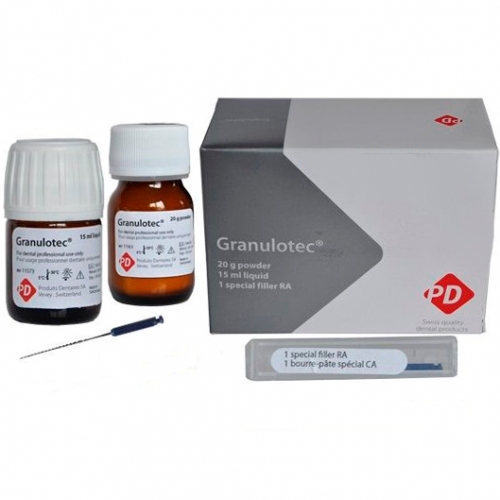 Granulotec 20 г+15 мл- Паста для постоянной обтурации инфицированных корневых каналов, PD