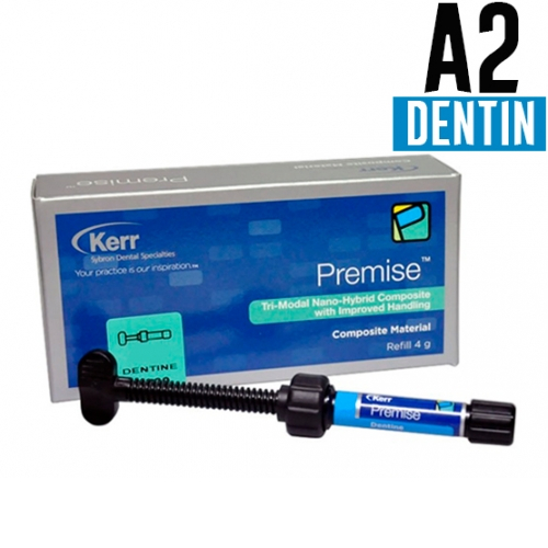 Premise Dentin A2, шприц (4гр.), наногибридный композитный материал, Kerr