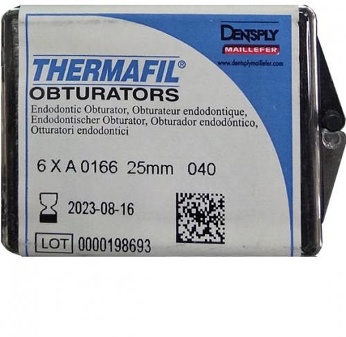 Thermafil №40 (25мм) - 6 шт, Maillefer