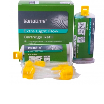 Variotime Extra Light Flow (2 х 50 мл) - корригирующий слой оттискной ортопедический, Kulzer