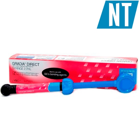Gradia Direct Posterior NT (натуральный полупрозрачный), шприц (4.7гр), светоотверждаемый гибридный 
