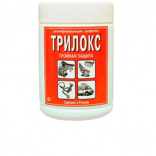 Салфетки "Трилокс" банка 90 шт.