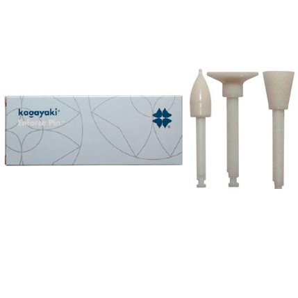 Полиры Kagayaki Enforce Pin 30шт. АССОРТИ-белые грубые уретановые