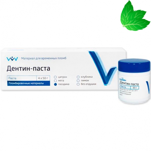 Дентин-паста Мята (50г) ВладМиВа