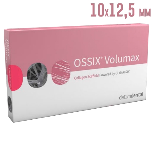 OSSIX Volumax 10х12,5мм- коллагеновый каркас, Datum Denta OXV1012