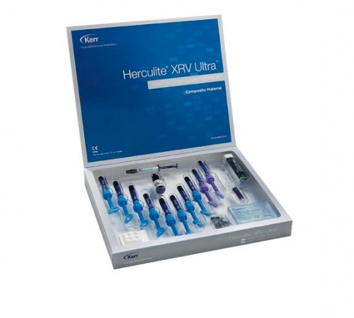 XRV Herculite Ultra-стандартный набор (10шпр.+1 Премиз флоу+Солобонд 5мл,диски, аксесс.)